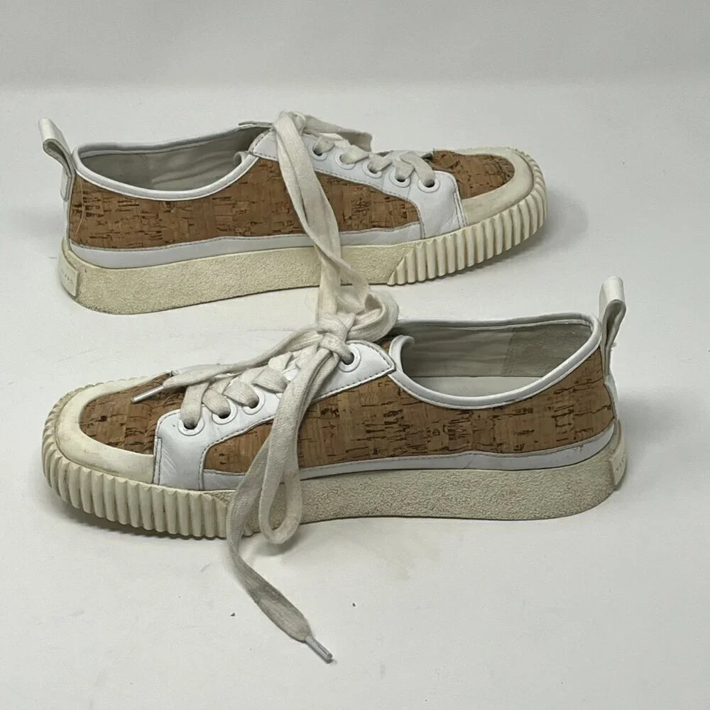 Veronica Beard 'Parise' cork sneakers 8M women white